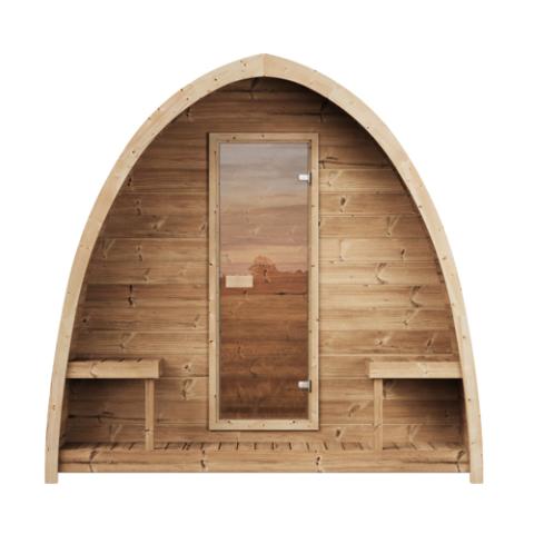SaunaLife Model G3 Outdoor Sauna Kit (Up to 6 Persons) Garden Series