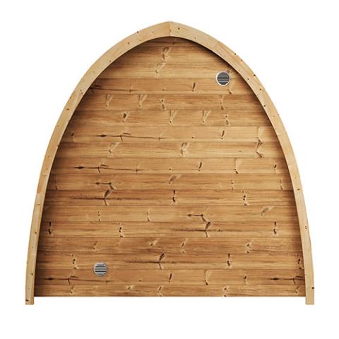 SaunaLife Model G3 Outdoor Sauna Kit (Up to 6 Persons) Garden Series
