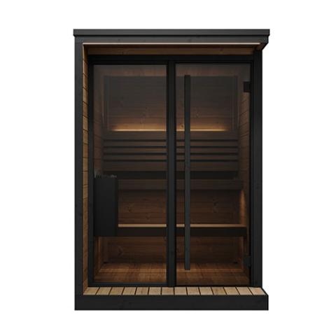 SaunaLife Model GL4 Outdoor Sauna Kit (Up to 4 Persons) Garden Luxury Series