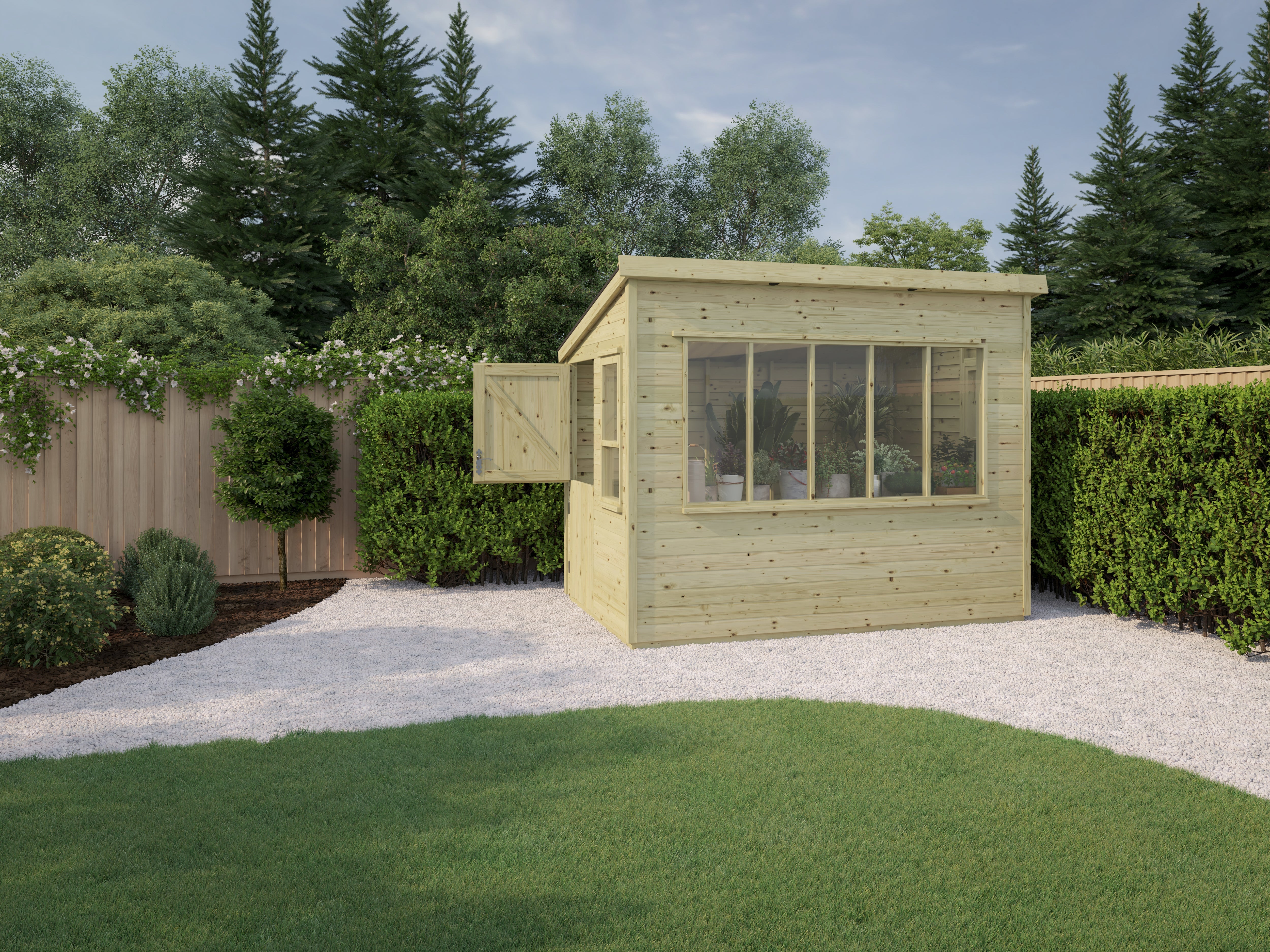Sunstore Potting Shed - Left Model