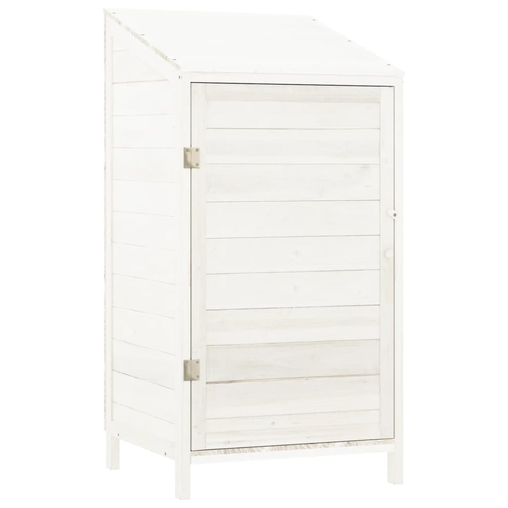 Wooden Garden Storage Shed Solid Fir Wood, Weather-Resistant